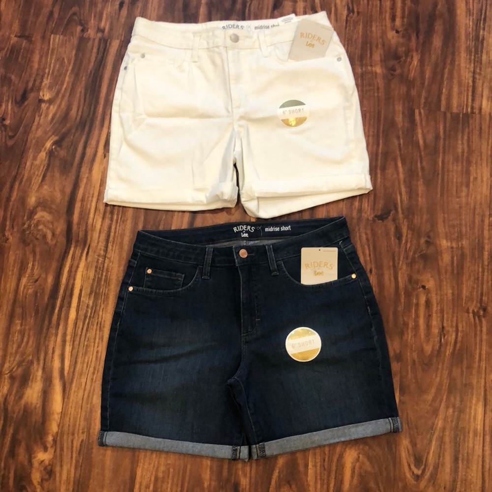 Lee Riders Mid-Rise Shorts Bundle